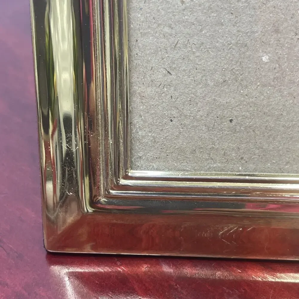 1999 Brass Gold Tone Picture Photo Frame 8